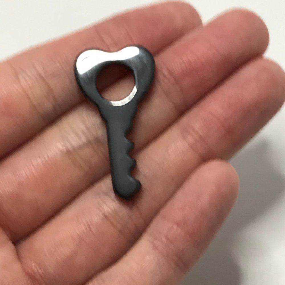 Hematite Key Pendant